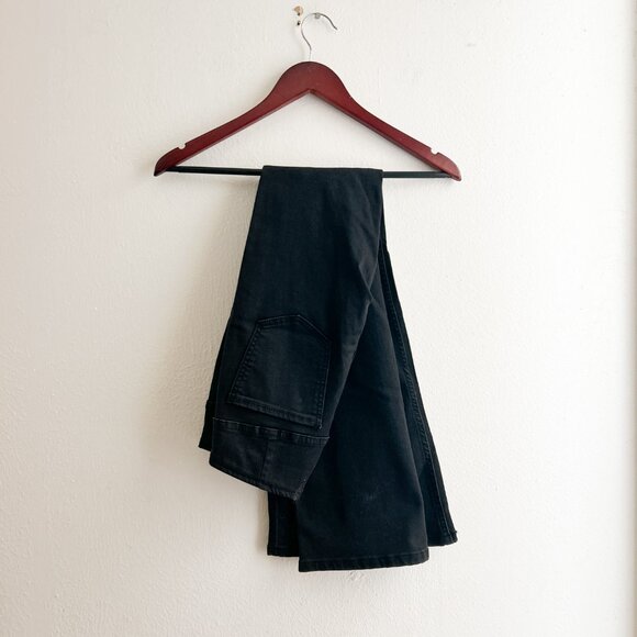 We The Free Penny Pull-On Flare Bell Bottom Jeans in Black SZ 26 - Picture 8 of 8